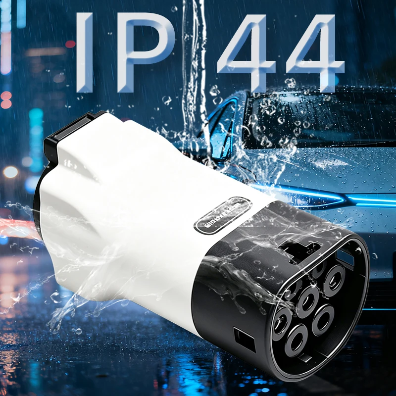 Type2 V2L Discharger Plug 16A 3.5KW IL Socket Type2 EV Discharge Adapter for Camping Fits BYD Jaecoo MG Renault