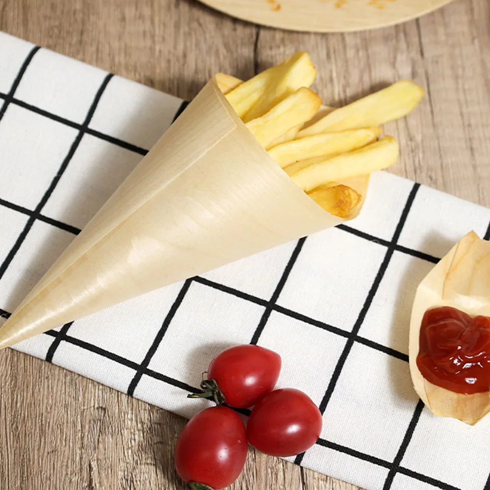 

150pcs Ice Cream Cups 6 0cm x 8 0cm Disposable Mini Ice Cream Cones Cones for Desserts Salads Party Catering Mini Containers