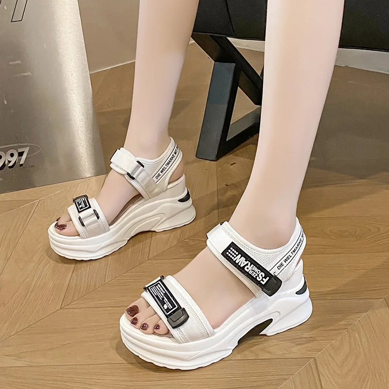 

Women's Shoes Fashion Casual Beach Sandals Comfortable Non-Slip Lightweight Adjustable Strap Open Toe Summer Platform Shoes