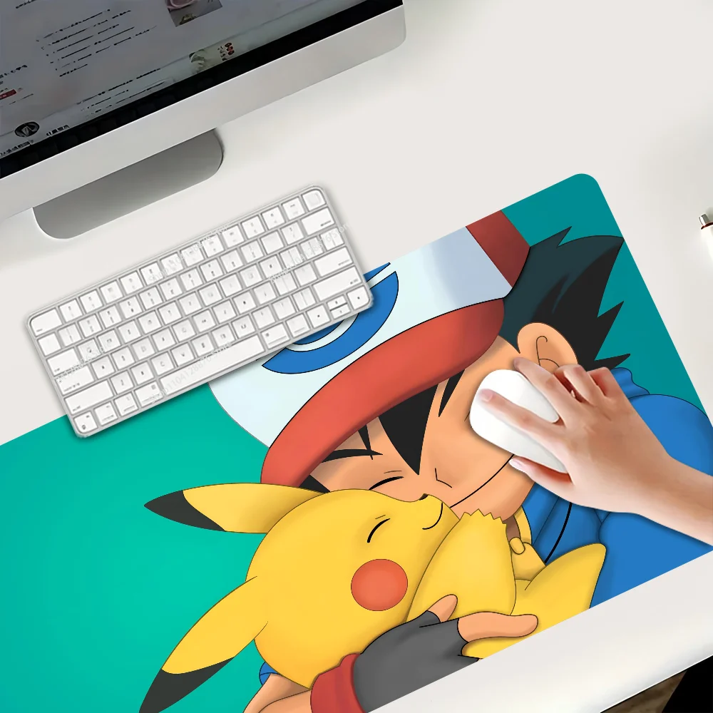 1pc Hot Cute Pat Pokemons Anime Non-slip Mouse Pad Suitable For Office Computers Laptops E-sports Game Desk Mats XXL Keyboard