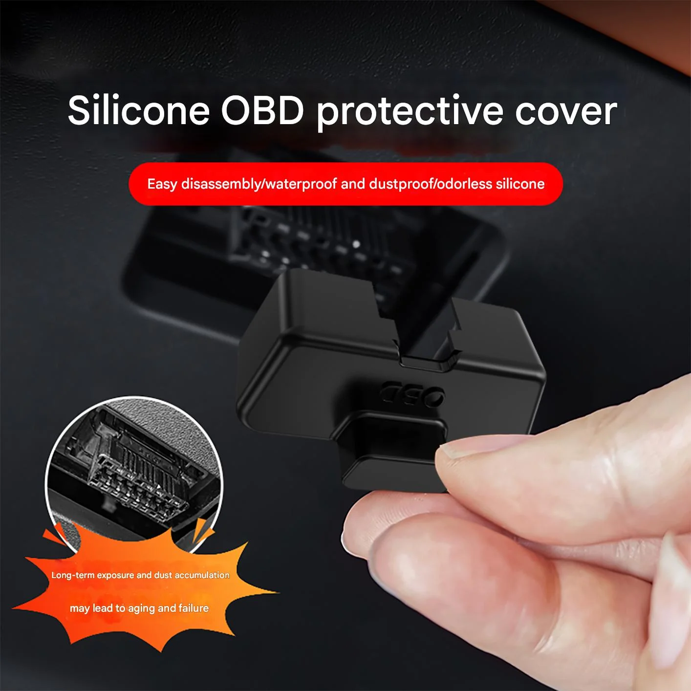 Haval Dagro Jolion H6 H5 H9 F7 OBD excuse protective cover Computer diagnostic interface dust cover