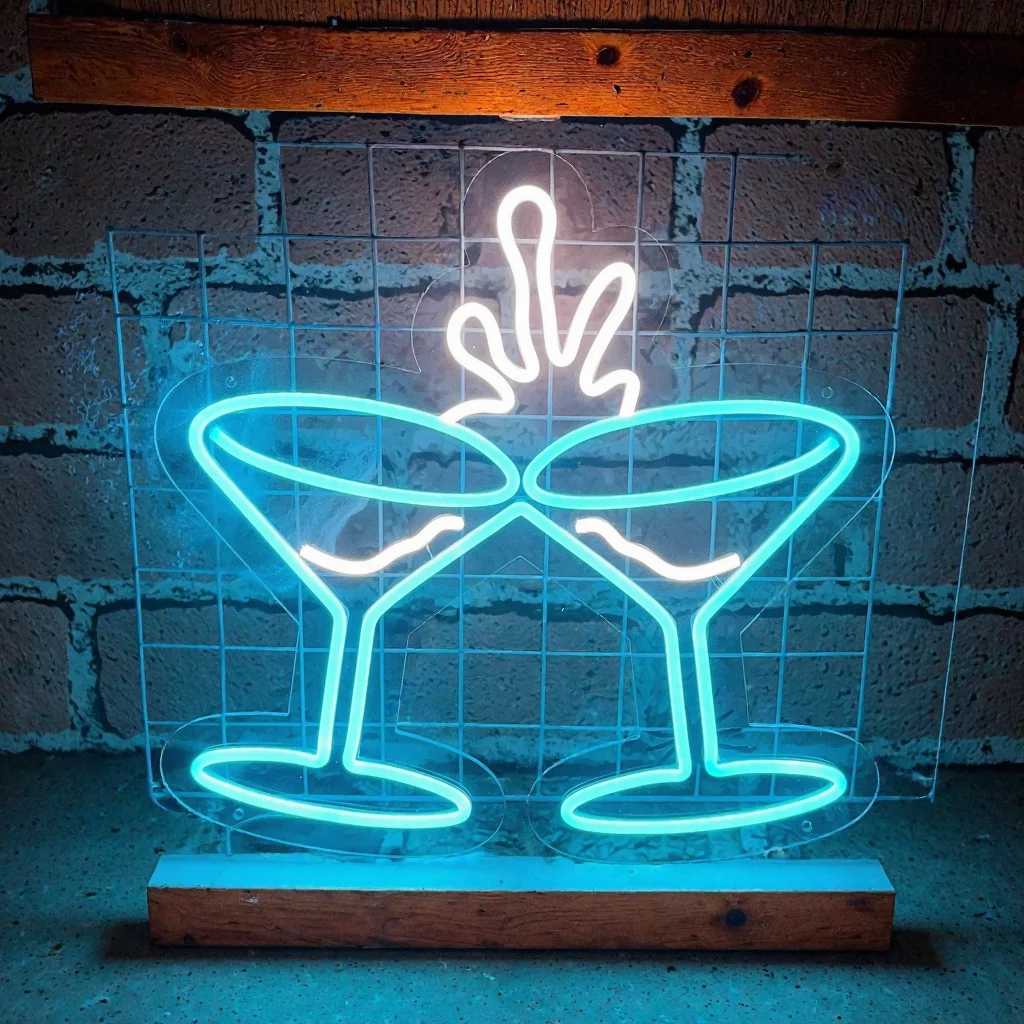 Cocktail neon sign LED Neon Light for Bar Party Restaurant NightClub Bar Decor Accessories Home Kitchen wall decoration Light