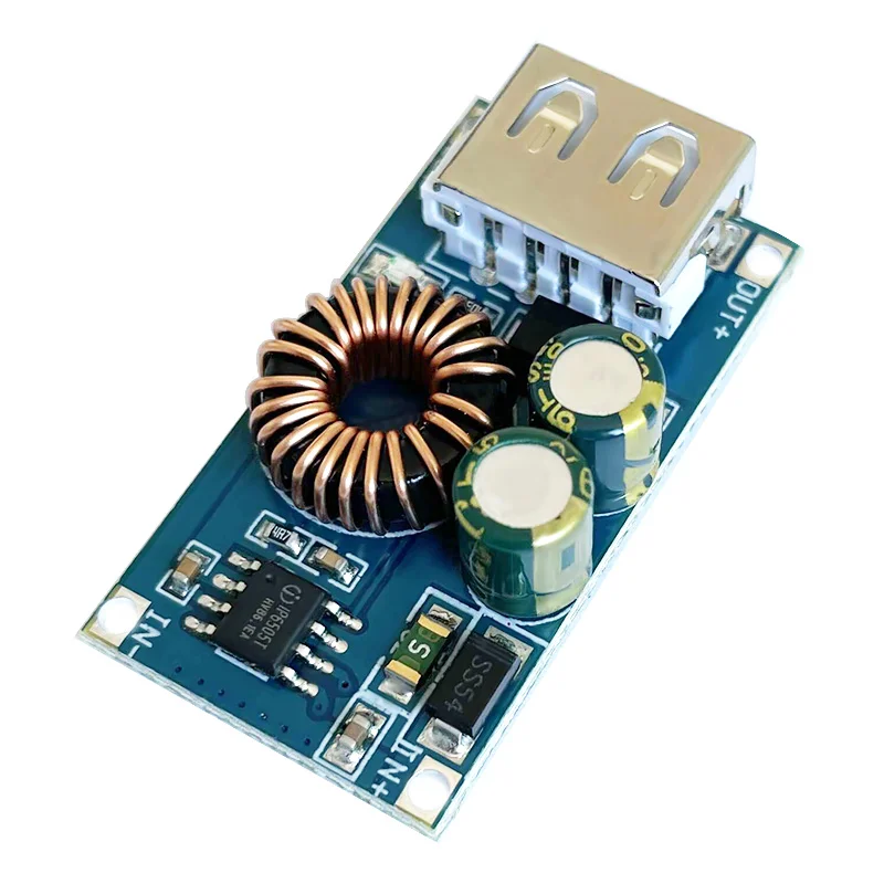 USB DC Step-Down Module 12V 24V To QC3.0 Fast Charge Mobile Phone Charging Board For Apple For Huawei FCP Quick Charger