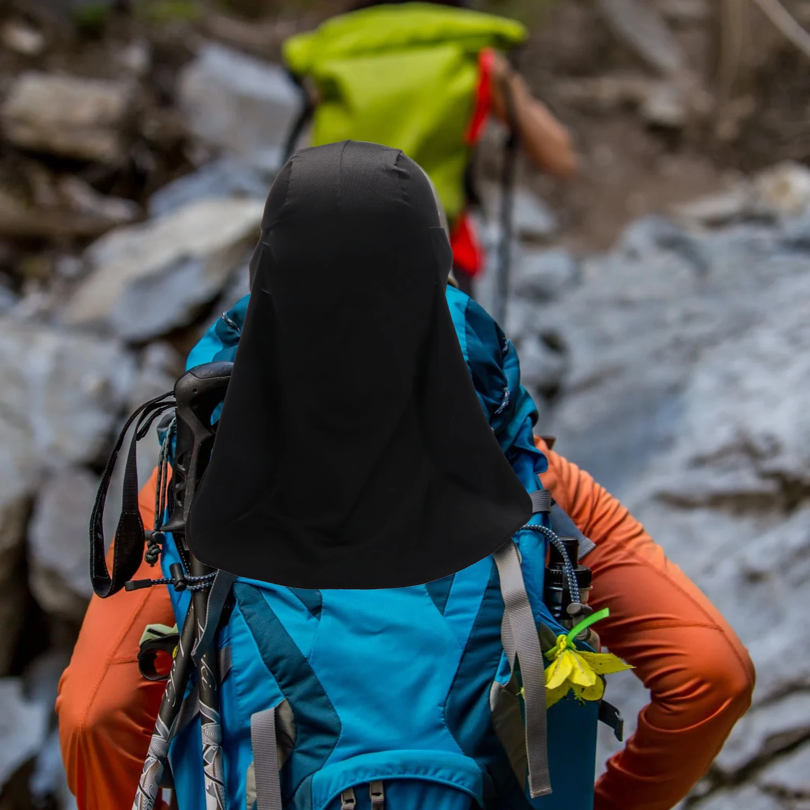 

1Pcs Uv Protection Hat Long Tail Sunshade Cap Lightweight Breathable Outdoor Sports Hat for Hiking Fishing Mountaineering