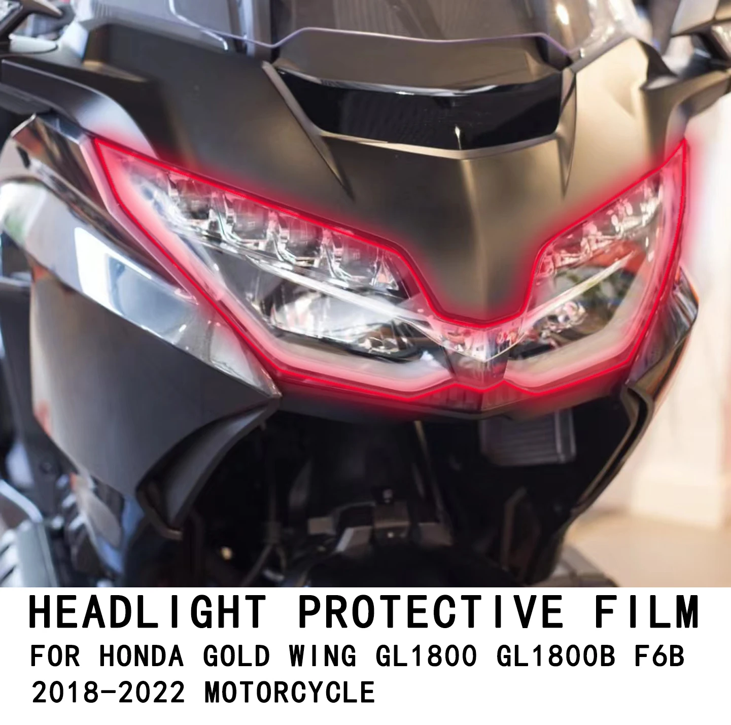 Panical Motorcycle Headlight Cover Protective Film Protective Film For Honda Gold Wing GL1800 GL1800B F6B 2018-2023 Motorcycle