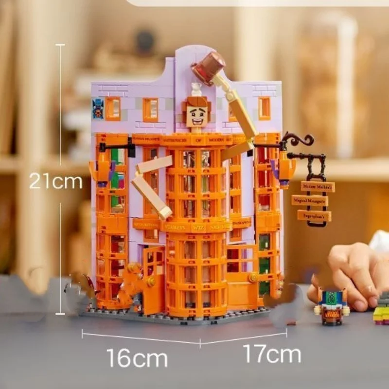 

Горячая распродажа: Конструктор Disney 76422 по мотивам фильмов о Гарри Поттере, коллекционная серия, магазин Визлис, бесплатная доставка, игрушки для детей, подарки