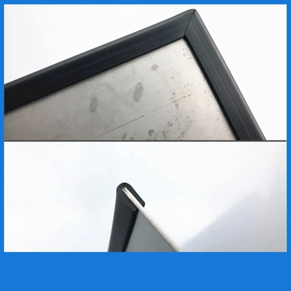 1Meter U Section Anti Oil Seal Edge Shield Encloser Sealing Strip Black Round Bottom/Flat Bottom Rubber Edge Strip