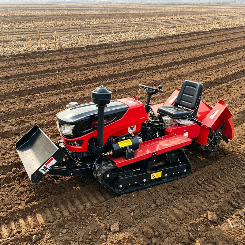 Customized 35HP Wet Rice Field Rotary Hoe Puddling Leveling Stubble Return Bedding Furrow Fertilizing Ditch CE EPA