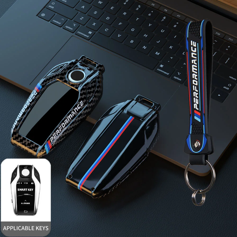 

Fashion Car Key Case Cover For BMW G30 G12 G11 G32 G31 5 7 Series I8 I12 I15 G01 X3 X4 G02 G05 X5 G07 X7 Accessories LED Display