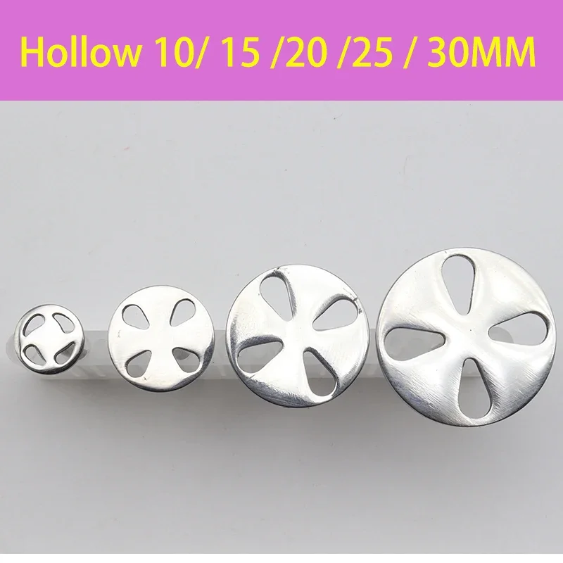 Nieuw! Rvs Schuurpapier Disc 3/32 "Ronde Metalen Schijf Nail Boren Accessoires 10mm,15mm, 20mm,25mm,,30mm 35mm