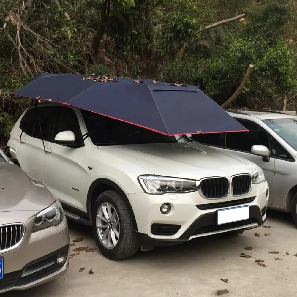 Automatic semi-automatic car canopy automatic car clothing mobile carport sunshade sunscreen car sunshade umbrella