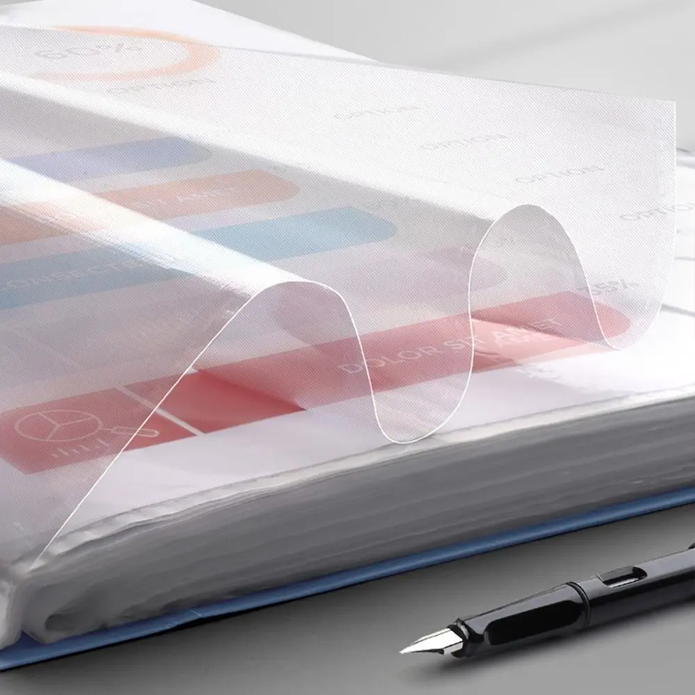 Desktop Storage A4 File Folder Multifunctional Large Capacity Document Organizer Waterproof Dustproof A4 File Organizer Archives