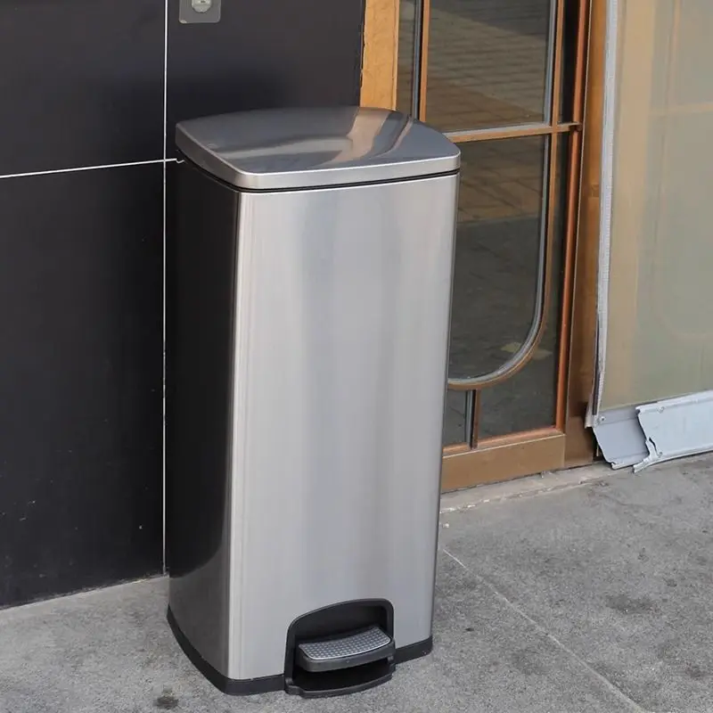 

Kitchen, bathroom, trash can, special with lid, foot step, household living room, commercial office