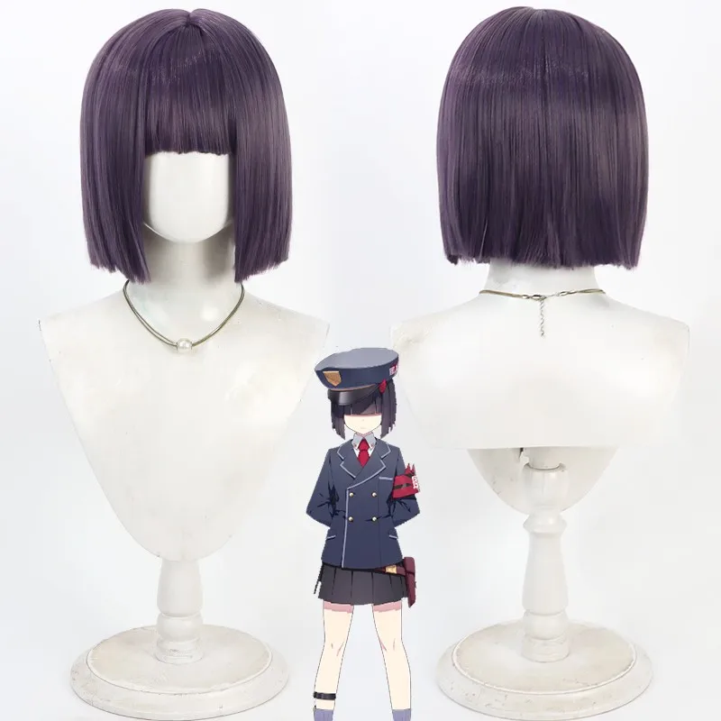 

Аниме Blue Archive Disciplinary Committee Zakko-chan Ichika Косплей Парик Ролевая игра Костюм для вечеринки Опора Синтетические волосы