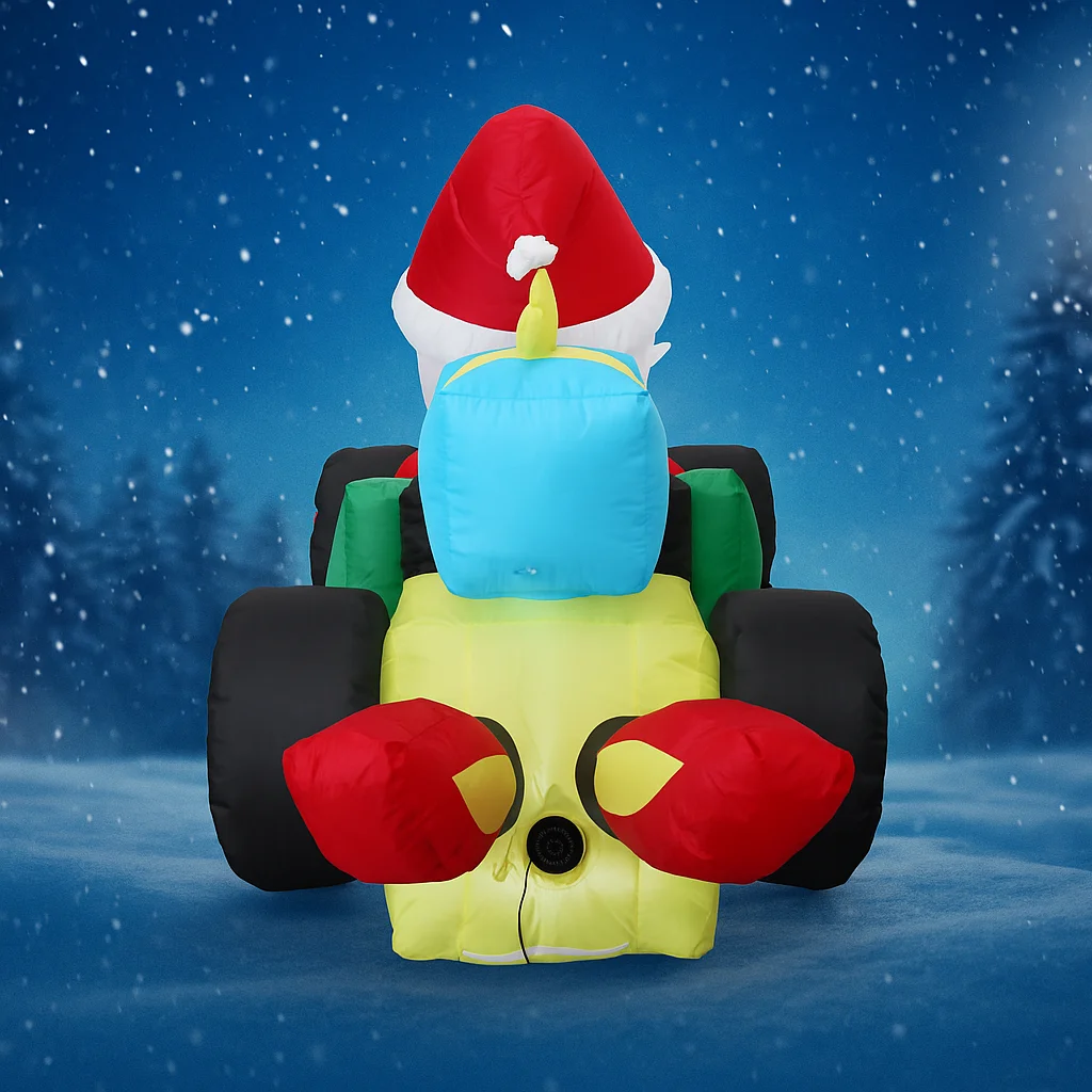 7.87FT Inflatable Toy Santa Ra - Home Decor Xmas Gifts ulasan dan harga