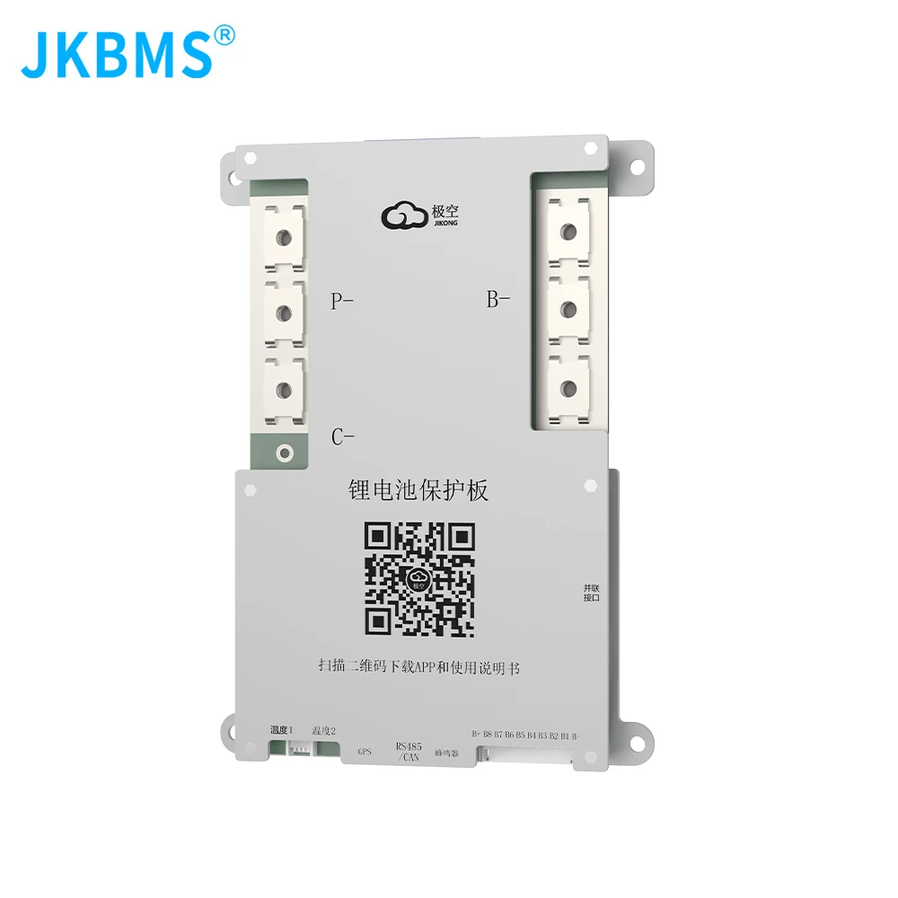 JkBms 40A 60A 80A 100A 120A 150A 200A 300A Active Balance Bms 4S 6S 8S 12S 13S 14S 16S 17S 20S 24S  Lifepo4 Li-Ion Lto Battery