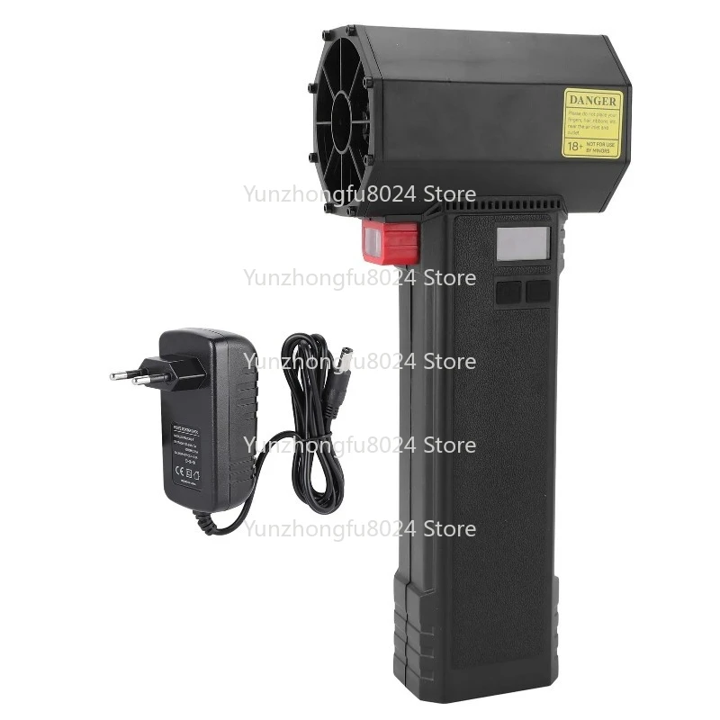 

64mm Rechargeable Cordless Duct Turbine Fan 50000RPM 1600g Thrust Electric Air Blower Duster for Car Industrial Cleaning