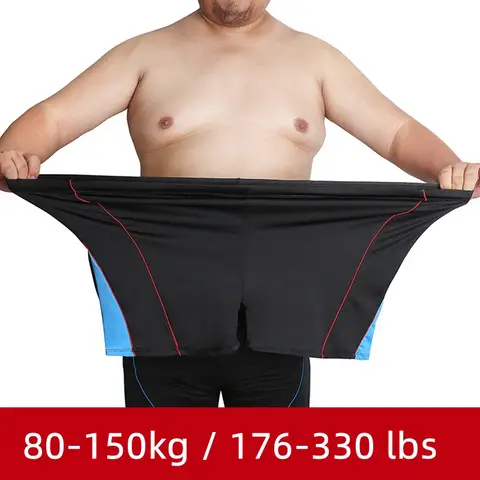 남성 탄성 수영 트렁크 여름 해변 수영복 스포츠 반바지 플러스 사이즈 서핑 수영복 복서 반바지 maillot de bain homme