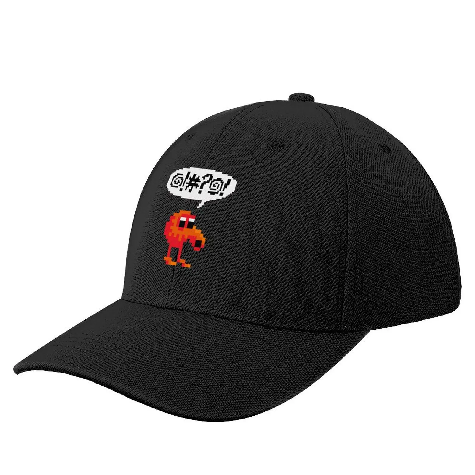 Qbert cursing after failure. Baseball Cap fashionable Luxury Hat Men's Women's