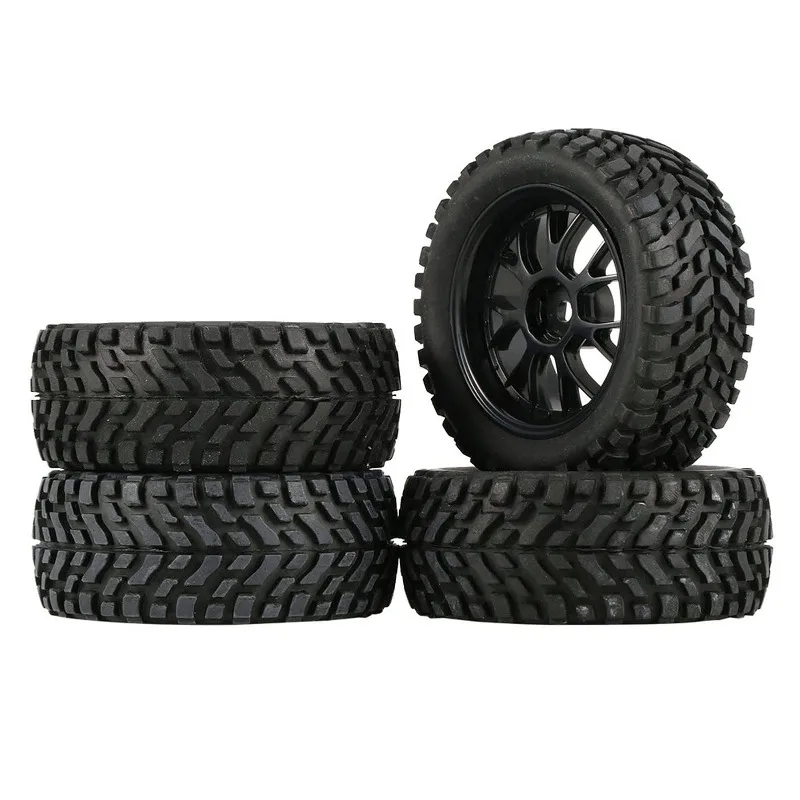 

For Wltoys 144001 1/12 1/14 1/10 Scx10 Traxxas Trx-4 Tamiya RC Car NEEBRC 1.9inch 75mm Off Road Buggy Tires Wheel 12mm Hex Hubs
