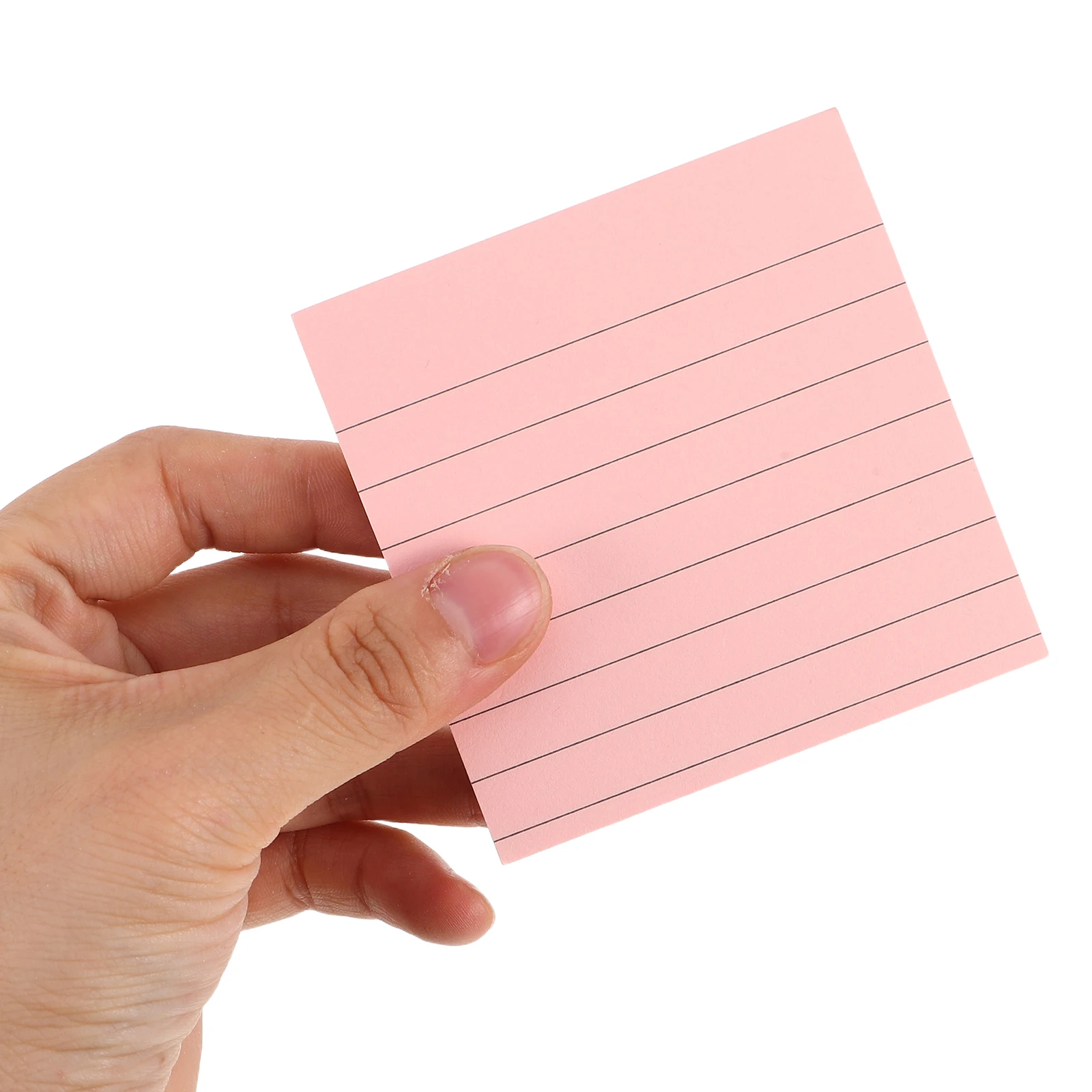 600 Sheets Colored Colorful Lined Notepad Cute Memo Student Book Tabs