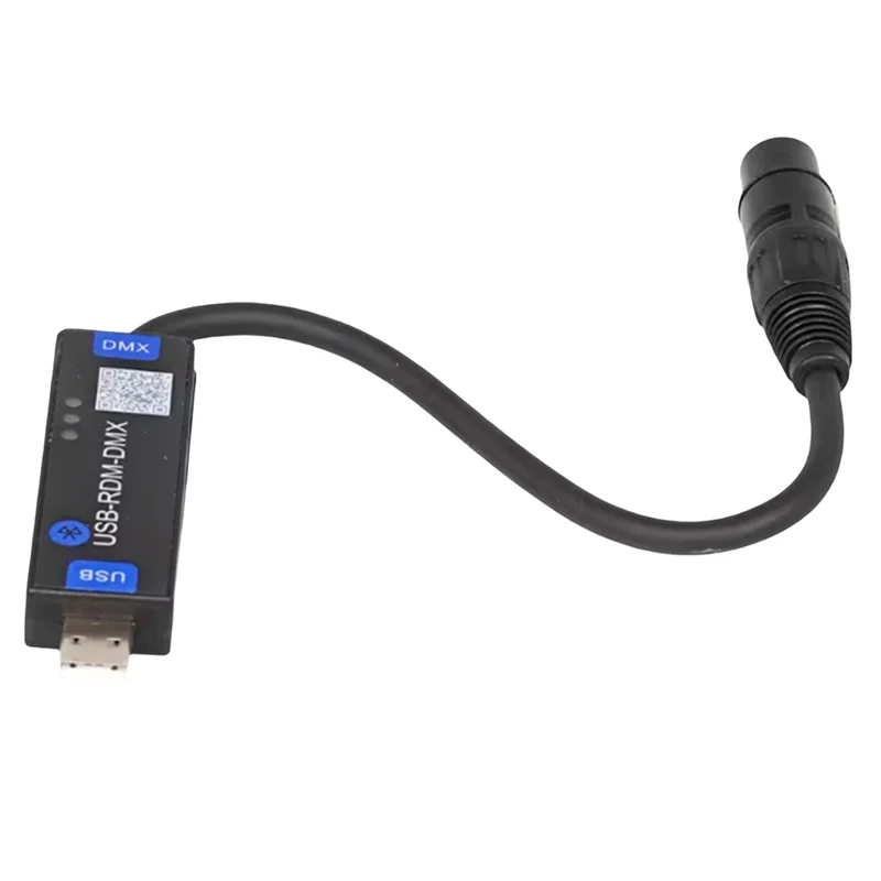

ABAC-USB-RMD-DMX Mobile App DMX Dialer Stage Light Wireless Bluetooth DMX512 Controller Only Supports Android Devices
