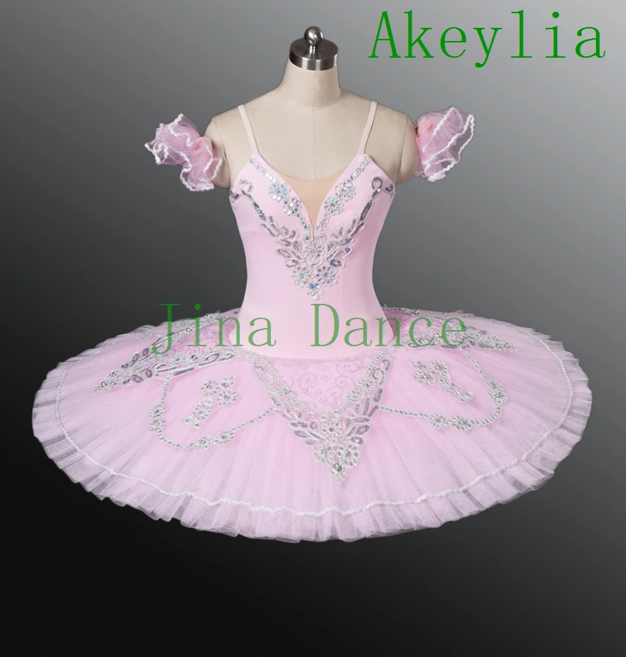 복숭아 전문 발레 투투 소녀 오렌지 호두까기 클래식 팬케이크 투투 레드 무대 공연 의상 여성용 어린이