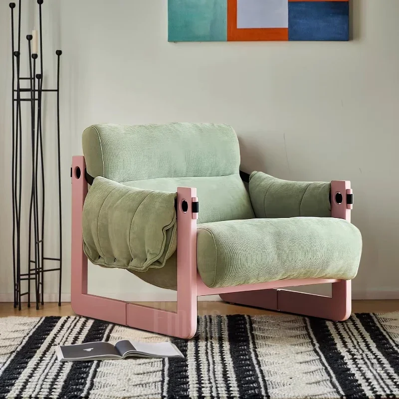 

Modern Designer Single Chaise Lounge Bedroom and Living Room Hotel Balcony and Lazy Sleeping - Leisure