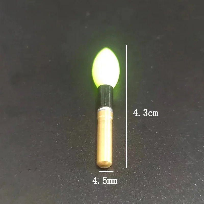 2pcs/lot Bulb Led Light Stick With 2 Rechargeable CR322 Battery Lightstick Glowing Sticks Luminous Float Night Fishing B679