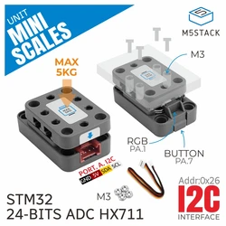 Unidad oficial de mini básculas M5Stack (HX711)