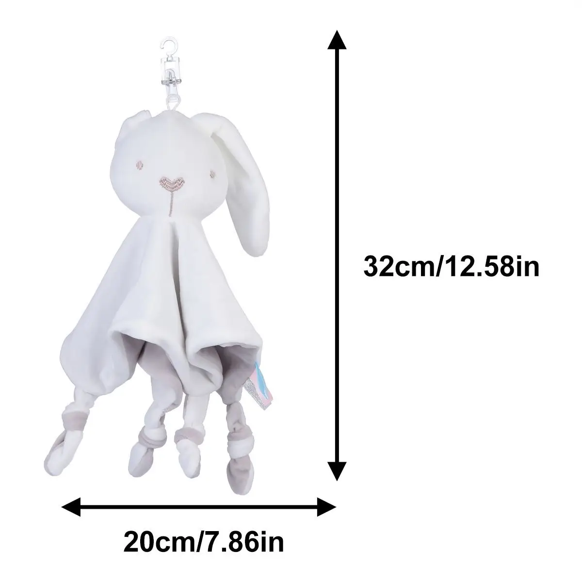 1 Uds. Toalla calmante para bebé, edredón suave de algodón Premium con diseño Animal, manta pacificadora para bebé, edredón para bebé, toalla de algodón