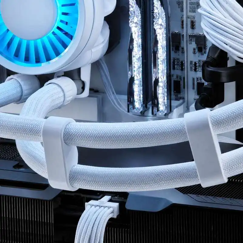 PC Water Cooling Tube Clamp Clip For Computer CPU Cooler Water Pipe Fixing Bracket Tools Supply