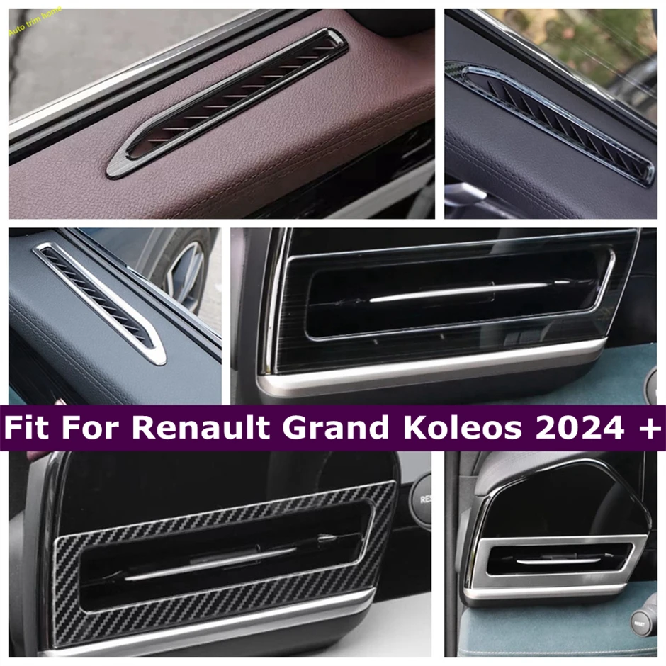 

Inner Dashboard / Front Door Air Conditioner Outlet AC Vent Cover Trim For Renault Grand Koleos 2024 2025 Decoration Accessories