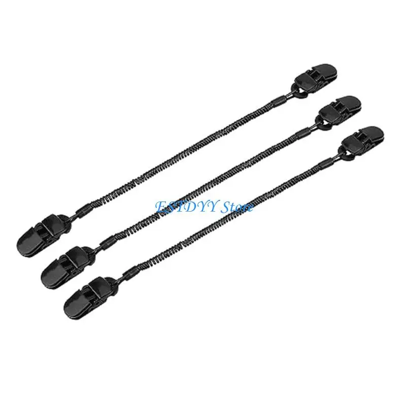 

G6DE Multipurpose Outdoor Hat Clip Reusable Cord System for Headwears Protections