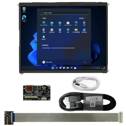 9.7-inch LP097QX1-SPA1 LTL097QL01 LCD Display DP Control Driver Board,for iPad 3/4 Raspberry Pi PC DIY Assisted Portable Monitor