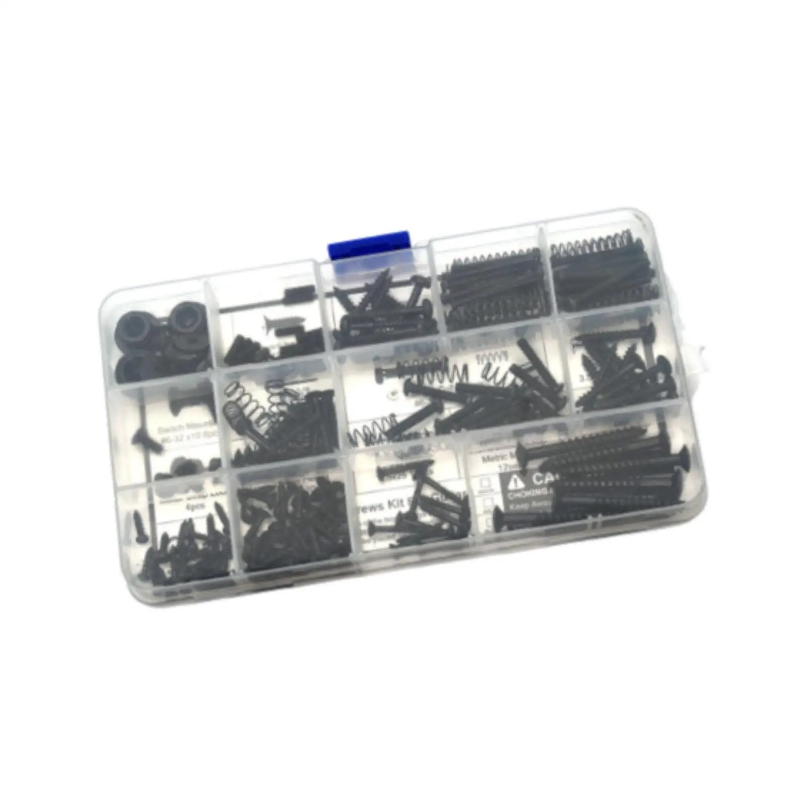 Guitar Repair Tool Kit Metal Screws Spring Assortment Pickguard and Strap Button Set for Electric Guitar Fix DIY