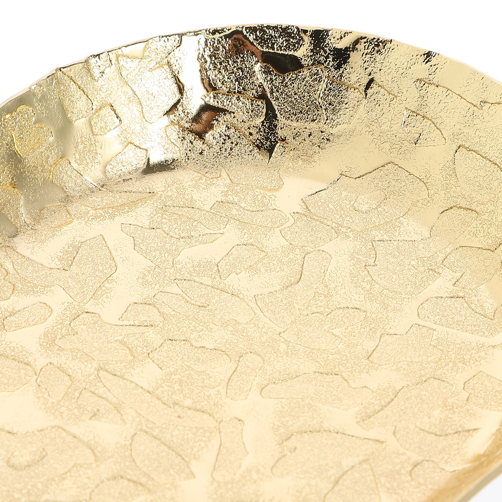 

Stainless Steel Jewelry Decorative Perfume Storage Desktop Organizer Trinket Tray Towel Tray Serving Dish For Cosmetics Rings