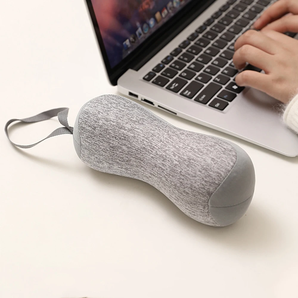 وسادة رقبة صغيرة محمولة على شكل حرف U، وسادة نوم للرقبة للسفر للبالغين، وسادة مكتب داعمة للرقبة