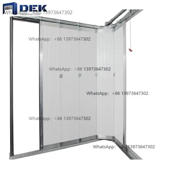 Security Side Corner Sliding Garage Door/round the Corner Exterior Door——Reservation Deposit