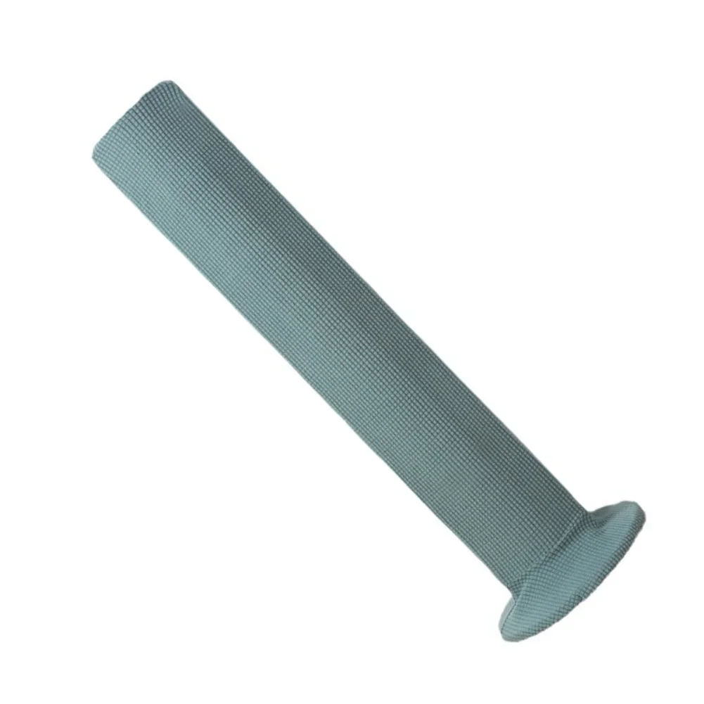Green Knitted Elastic Dust Cover For Tower Floor Standing Fan 90-125cm Height Protective Case Home Office Air Quality Accessory