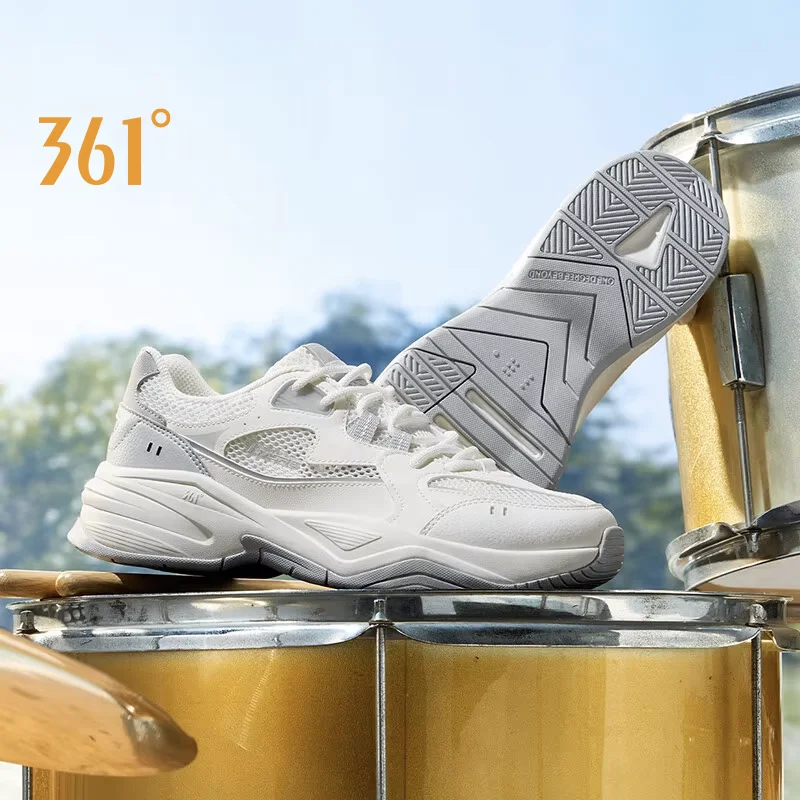 

361 Degrees Men Casual Shoes New Durable Wearable Mesh Lightweight Soft Trendy Cushion Versatile Stable Male Sneakers 672516765