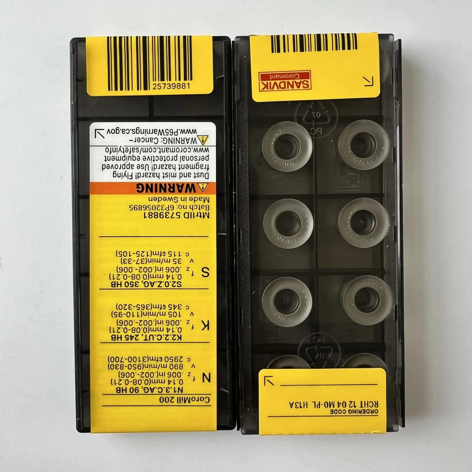 

RCHT1204M0-PL H13A /CNC lathe carbide blade tool 10 Pcs