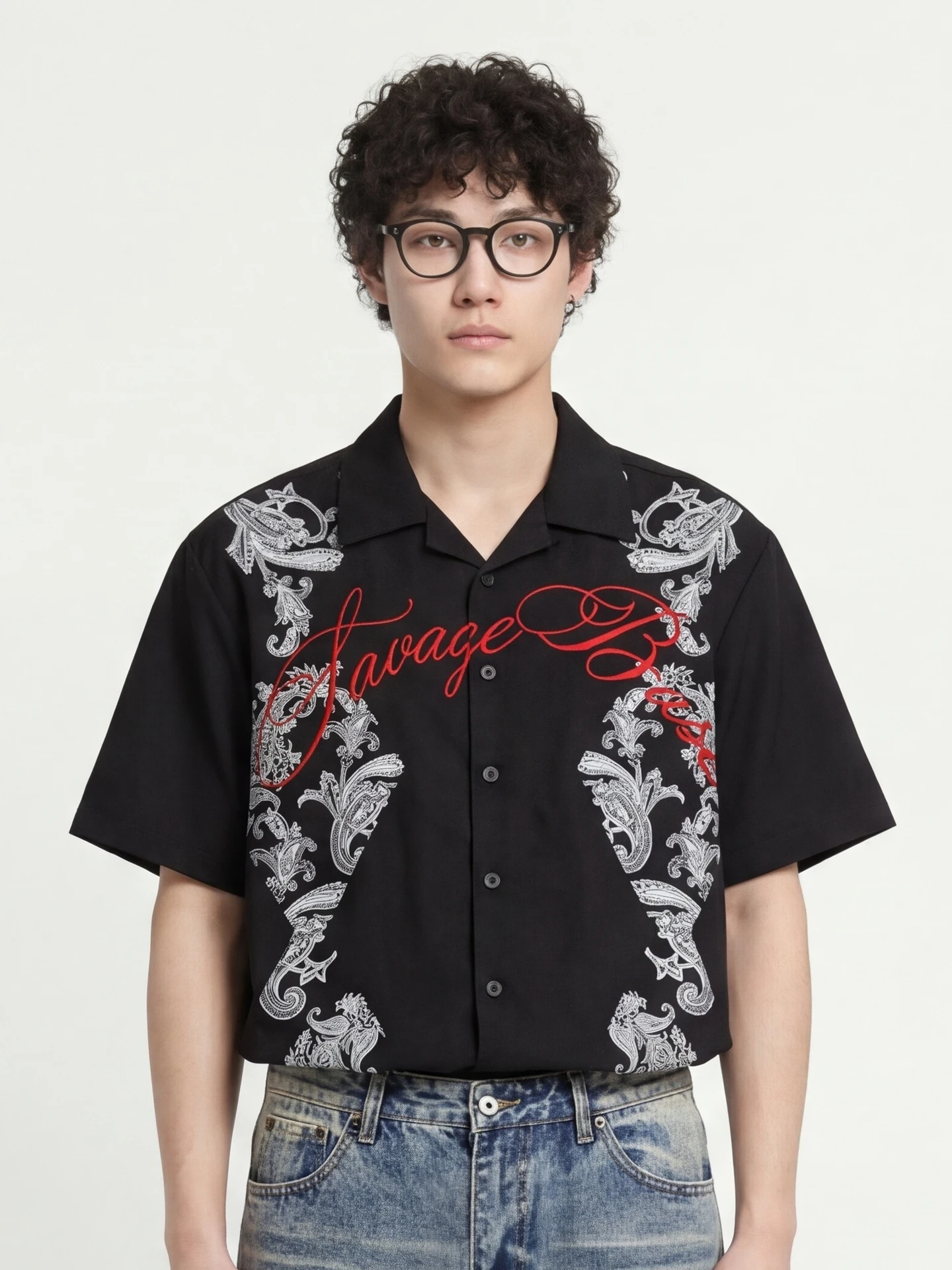 from-red-letter-embroidered-shirt-short-sleeves-summer-2026-fashion-casual-cotton-top-for-men-and-women