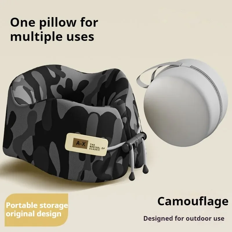 Memory Foam Pillow With Carry Bag Travel essentials U Shaped Pillows Travel Pillow Neck Protect Neck Support