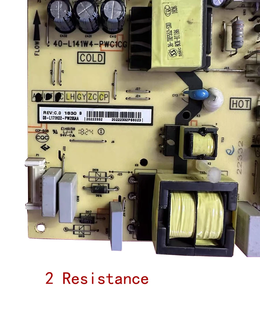 Free Shipping Good Quality For L65P5 65F6 65L2 Power Board 40-L141W4-PWC1CG 08-L171HD2-PW200AA