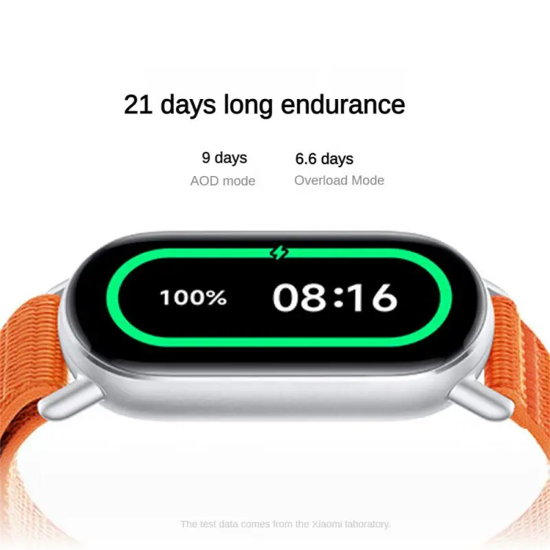 Global Version Xiaomi Band 9 1.62\'\' AMOLED Ultra Long Battery Life 21 Days Miband Smart Bracelet 150+ Sport Modes Blood Oxygen