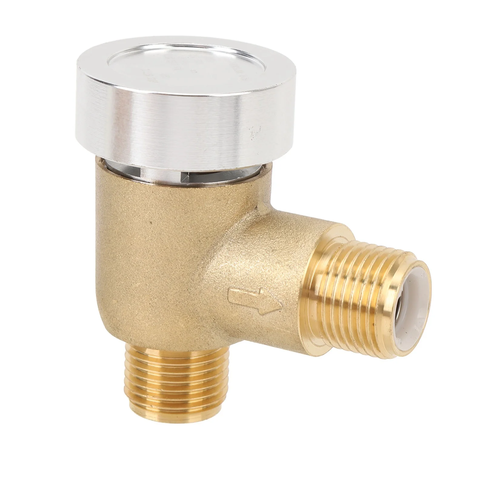 RV Vacuum Breaker Check Valve 571 VAC CHK A Brass RV Backflow Preventer for Leaking Vacuum Breaker On Black Tank System