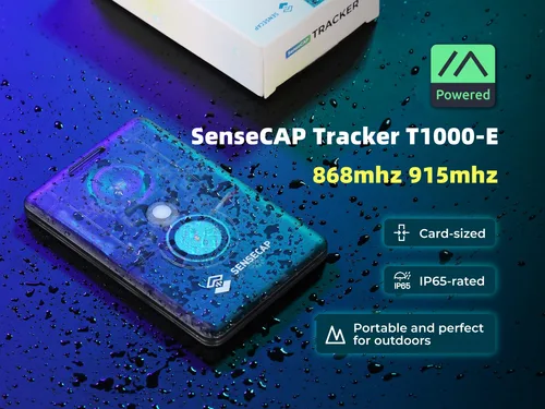 Imagen 2 del producto Sensecap T1000 E Rastreador meshtástico con LR1110,nRF52840,AG3335 GPS, IP65 Posicionamiento interior y exterior, Sensor de movimiento