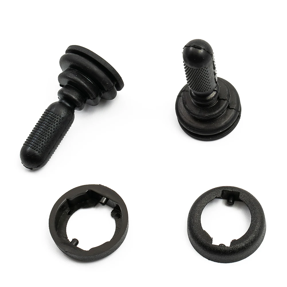 Part Adjuster Knob For LH & RH Manual Mirror 1507431 1Pair Accessories Black MK6 2001-2006 Durable High quality