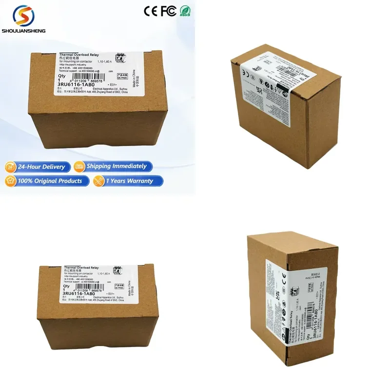 New SIEM Original PLC Controller 3RU6116-1AB0 PAC Dedicated Controller for PLC Programming & Industrial Control in Stock